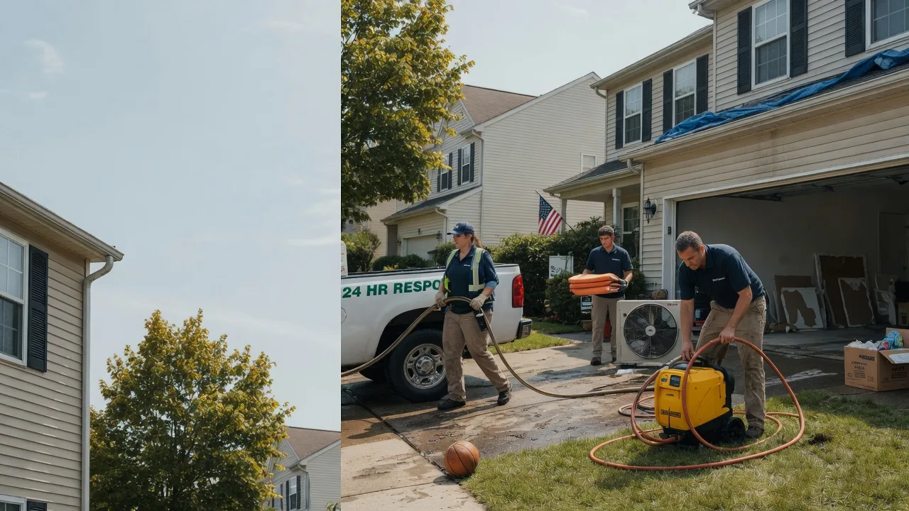 Emergency Water Damage Restoration in Pleasant Prairie, WI near me